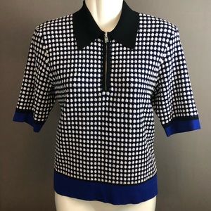 Diane Von Furstenberg short sleeve sweater